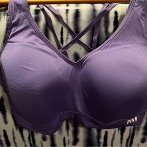 PINK Victoria's Secret Lavender Sports Bra